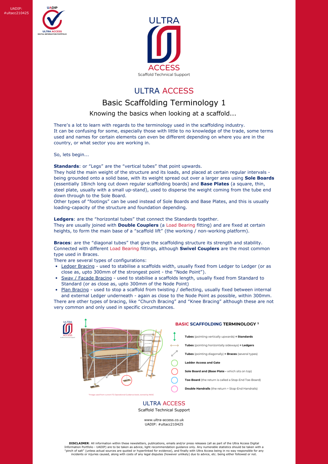 Basic Scaffolding Terminology (Part 1)