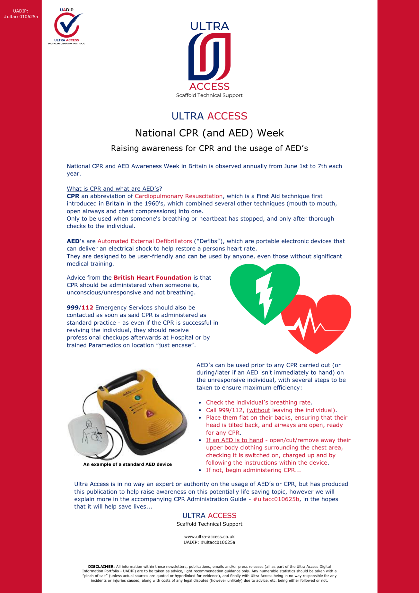National CPR (and AED) Week