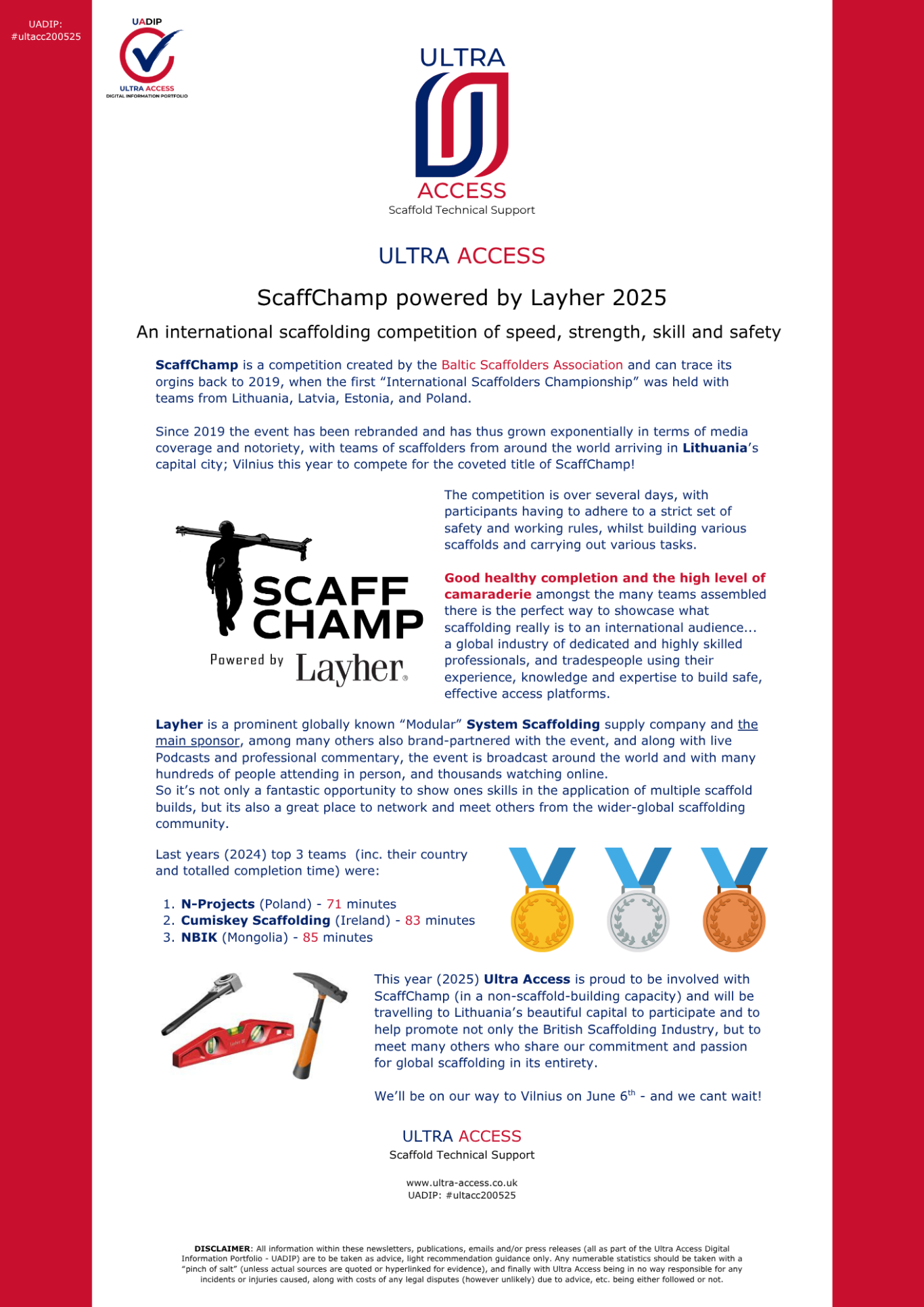 ScaffChamp (powered by Layher)