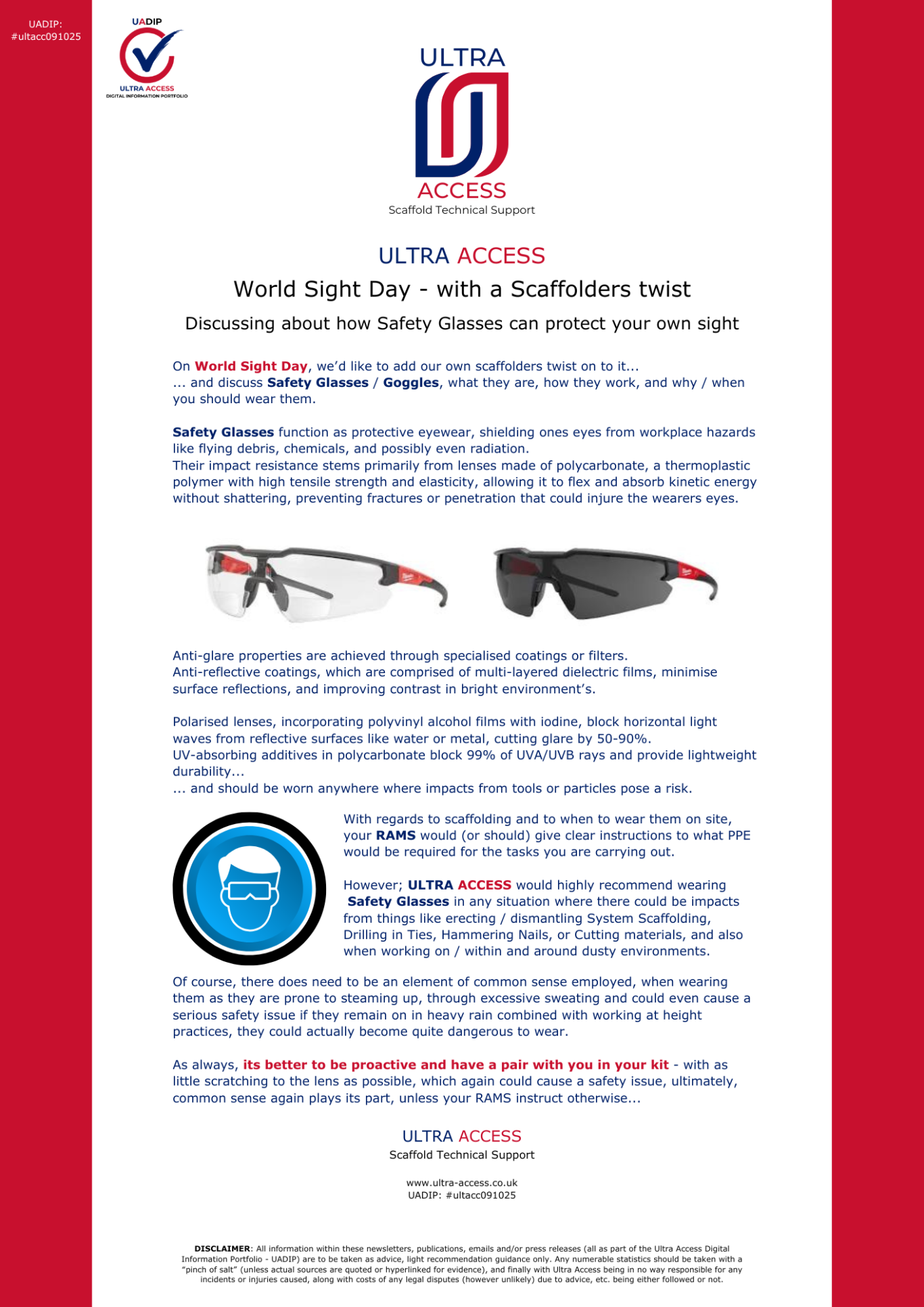 World Sight Day... with a twist