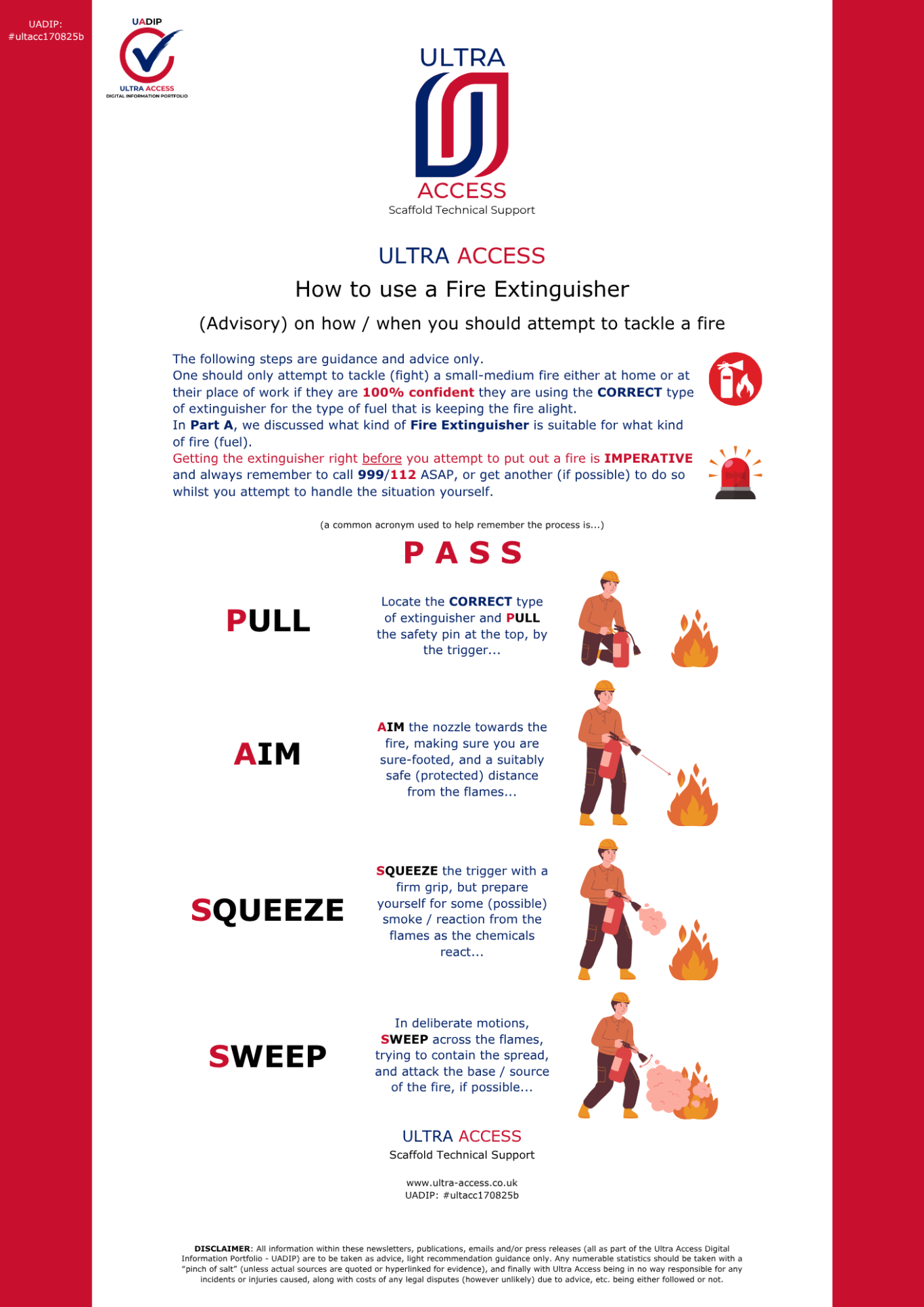 How to use a Fire Extinguisher (ADVISORY)